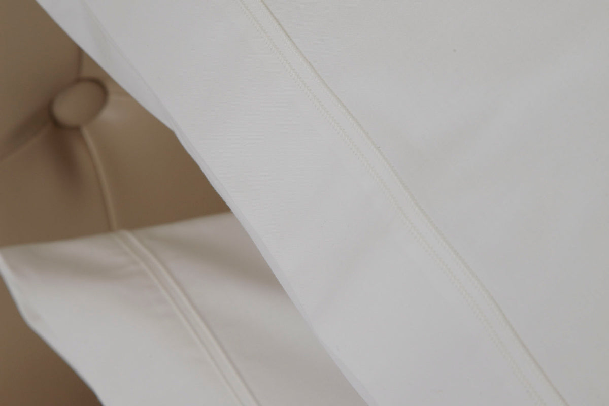 Peter Reed white pillowcases