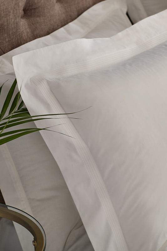 Peter Reed white pillowcases