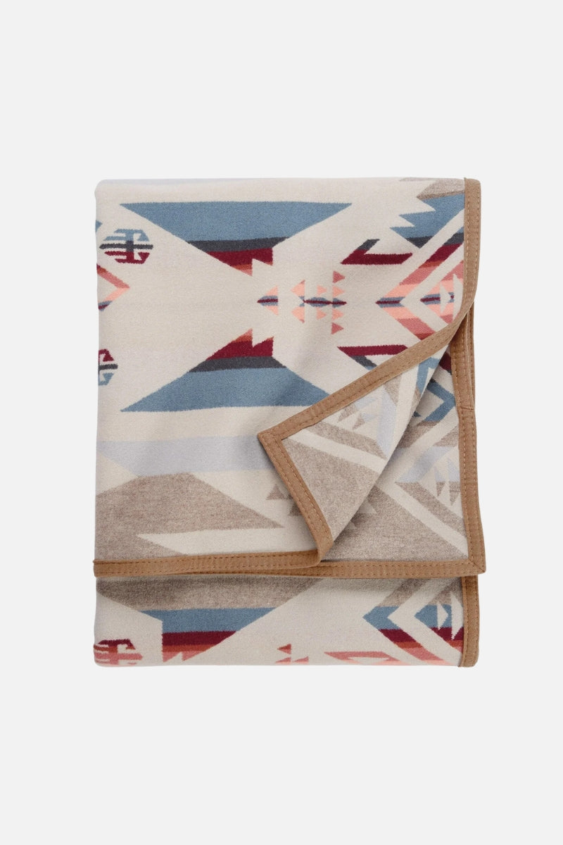 Folded Pendleton White Sands Blanket