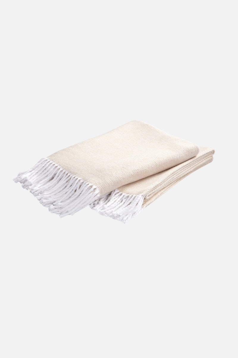 Matouk Pezzo Throw Champagne