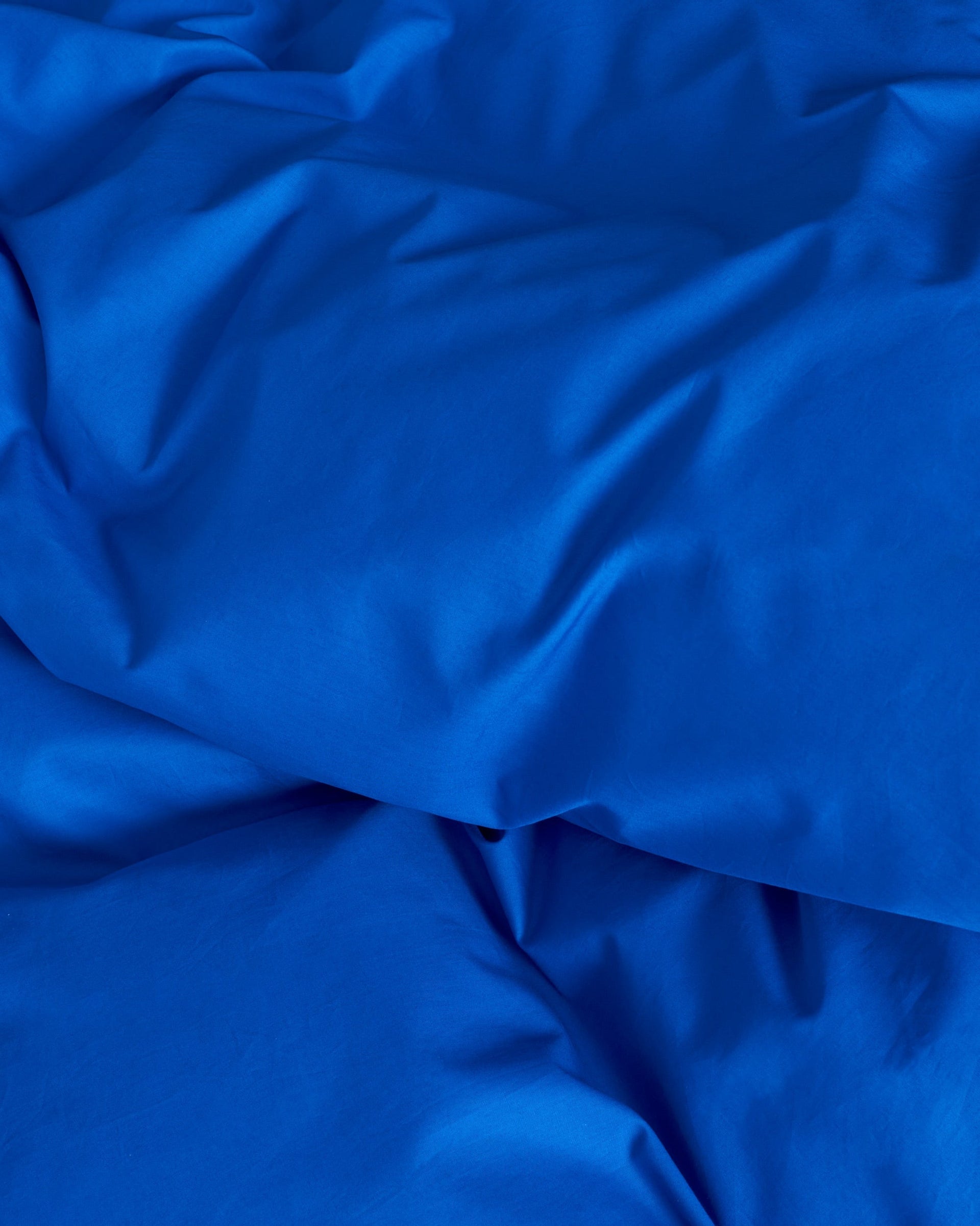 Pure Poplin Pillowcase Italian Blue
