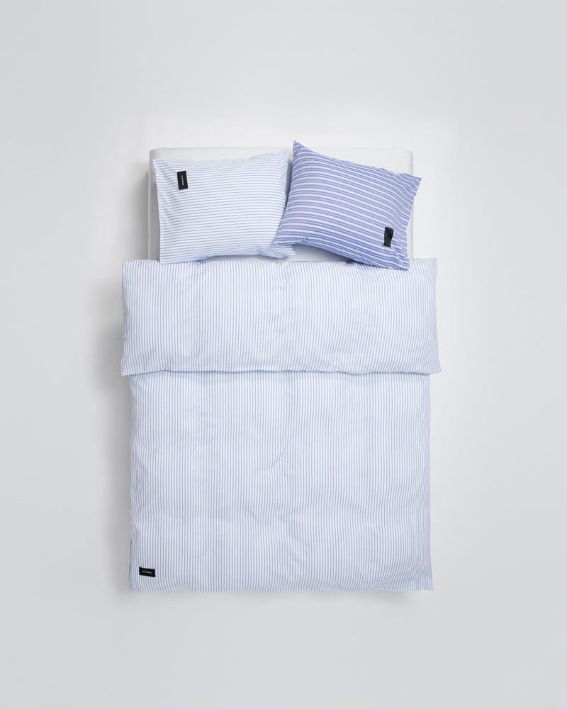 Magniberg Wall Street Duvet Stripe White