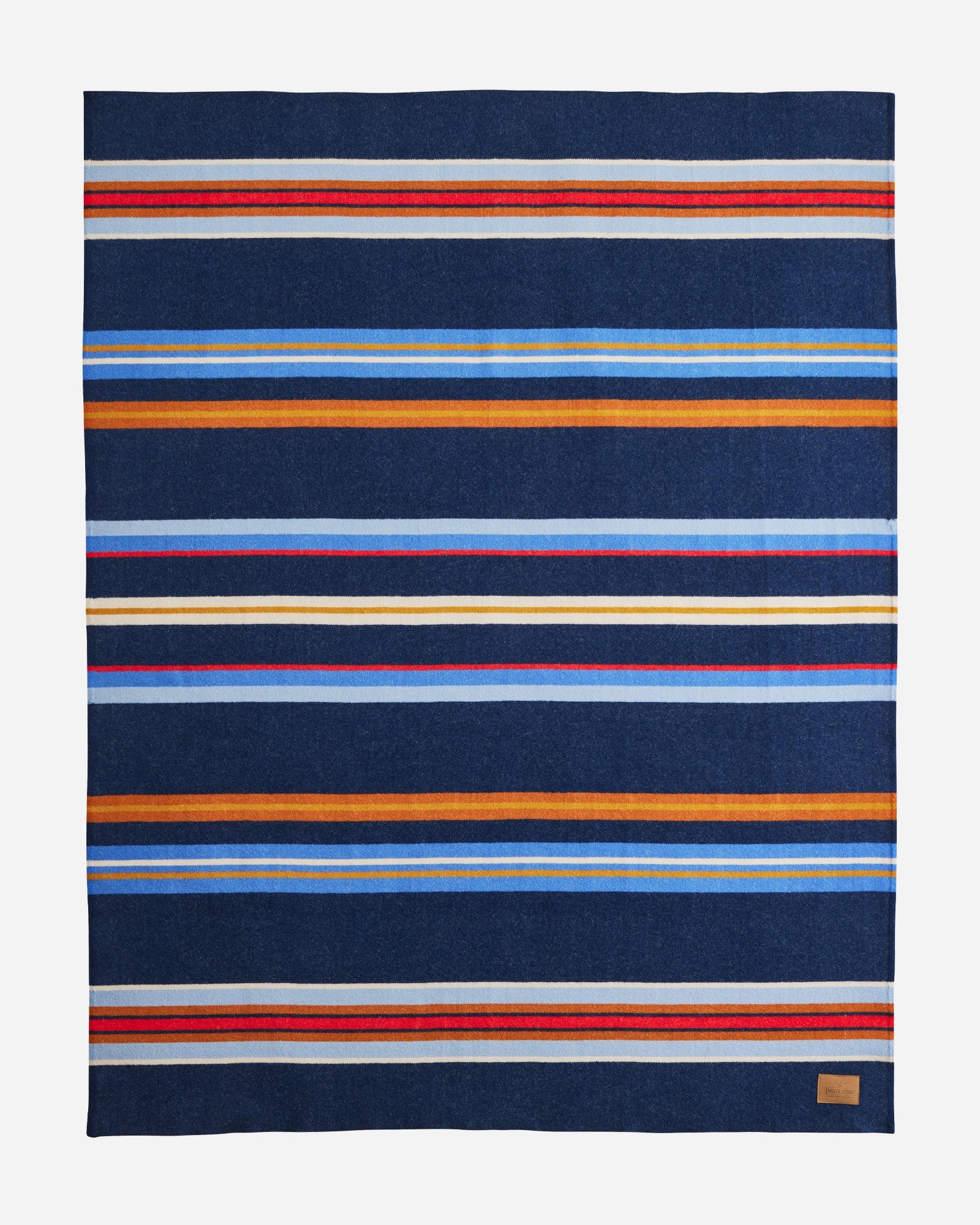Pendleton Bridger Stripe Throw in Blue