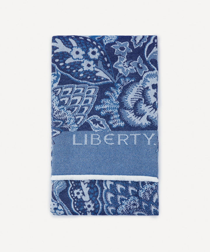 Patricia Throw Navy Throw Liberty London