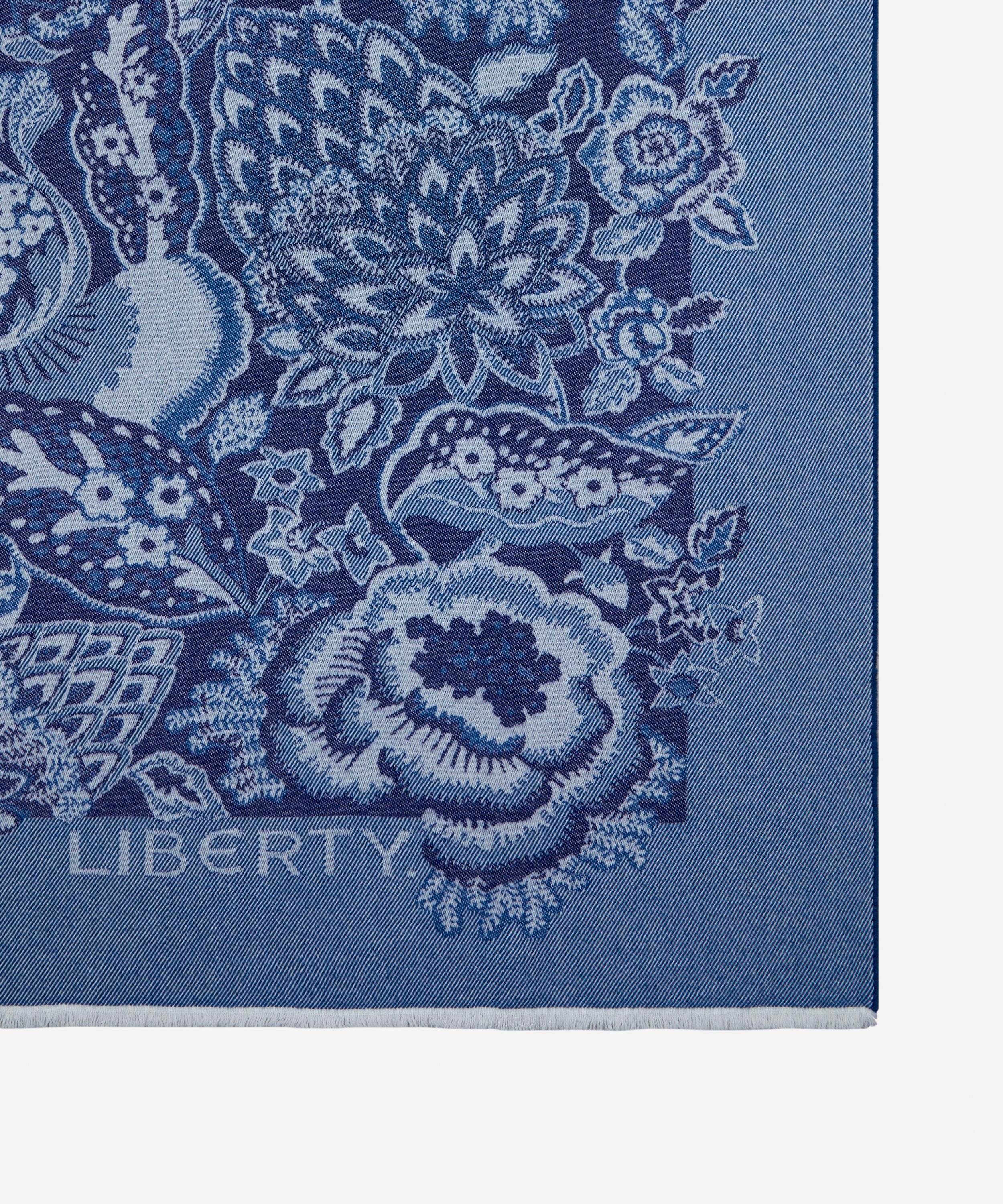 Patricia Throw Navy Throw Liberty London