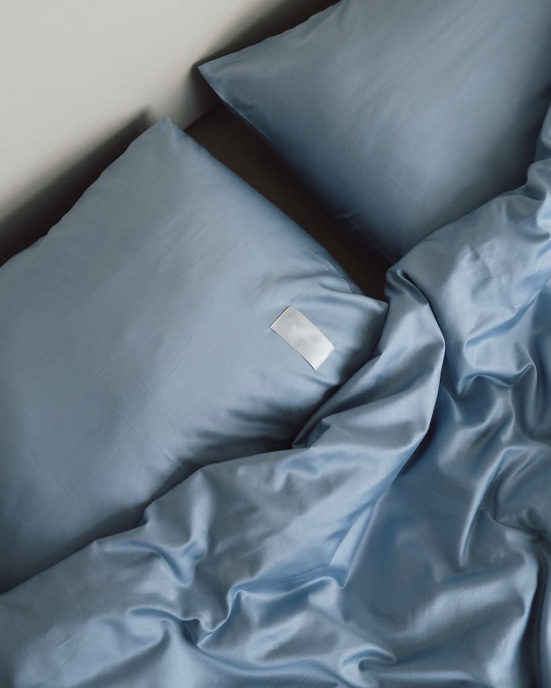 Pure Sateen Haze Blue