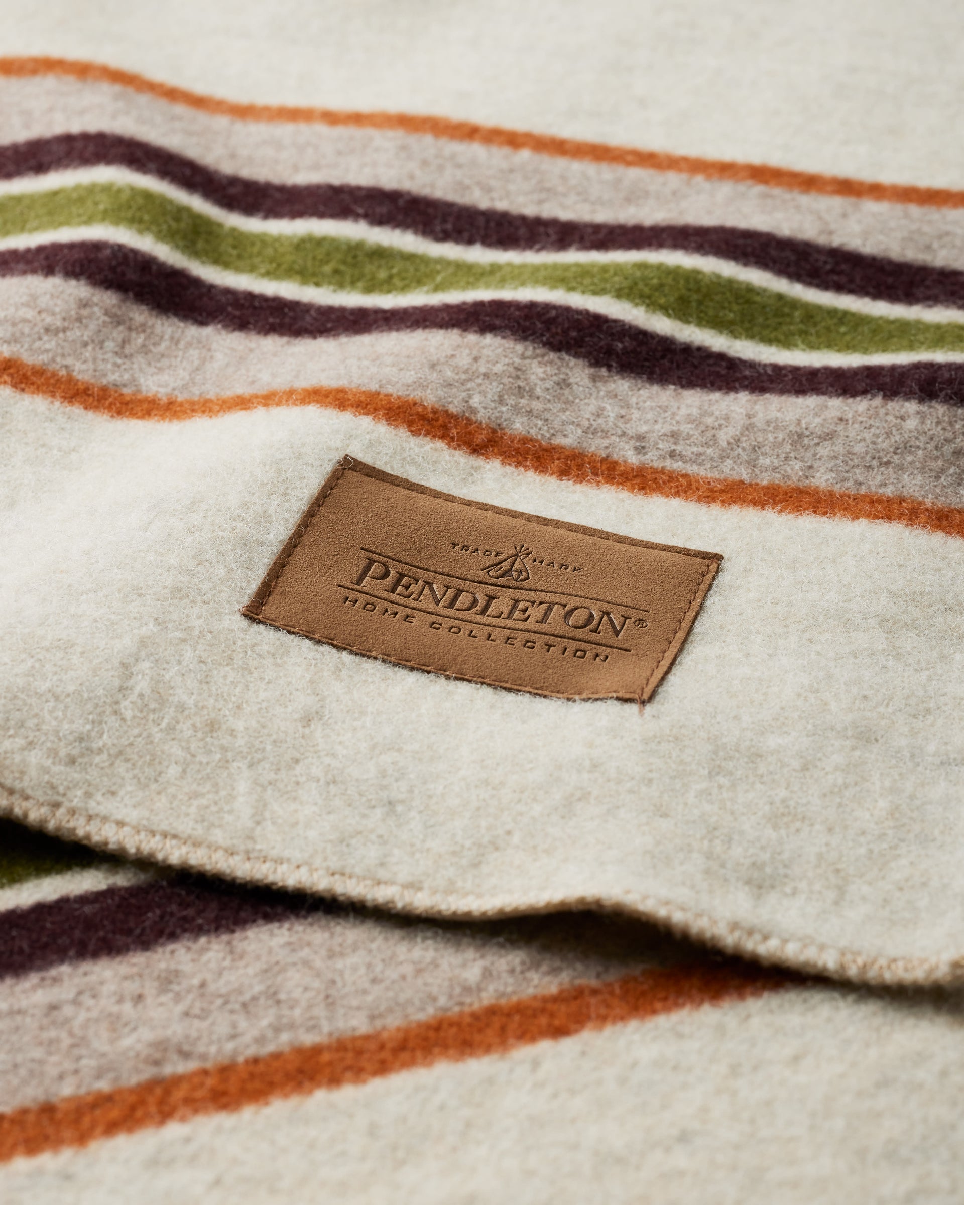 Bridger Stripe Throw Ivory