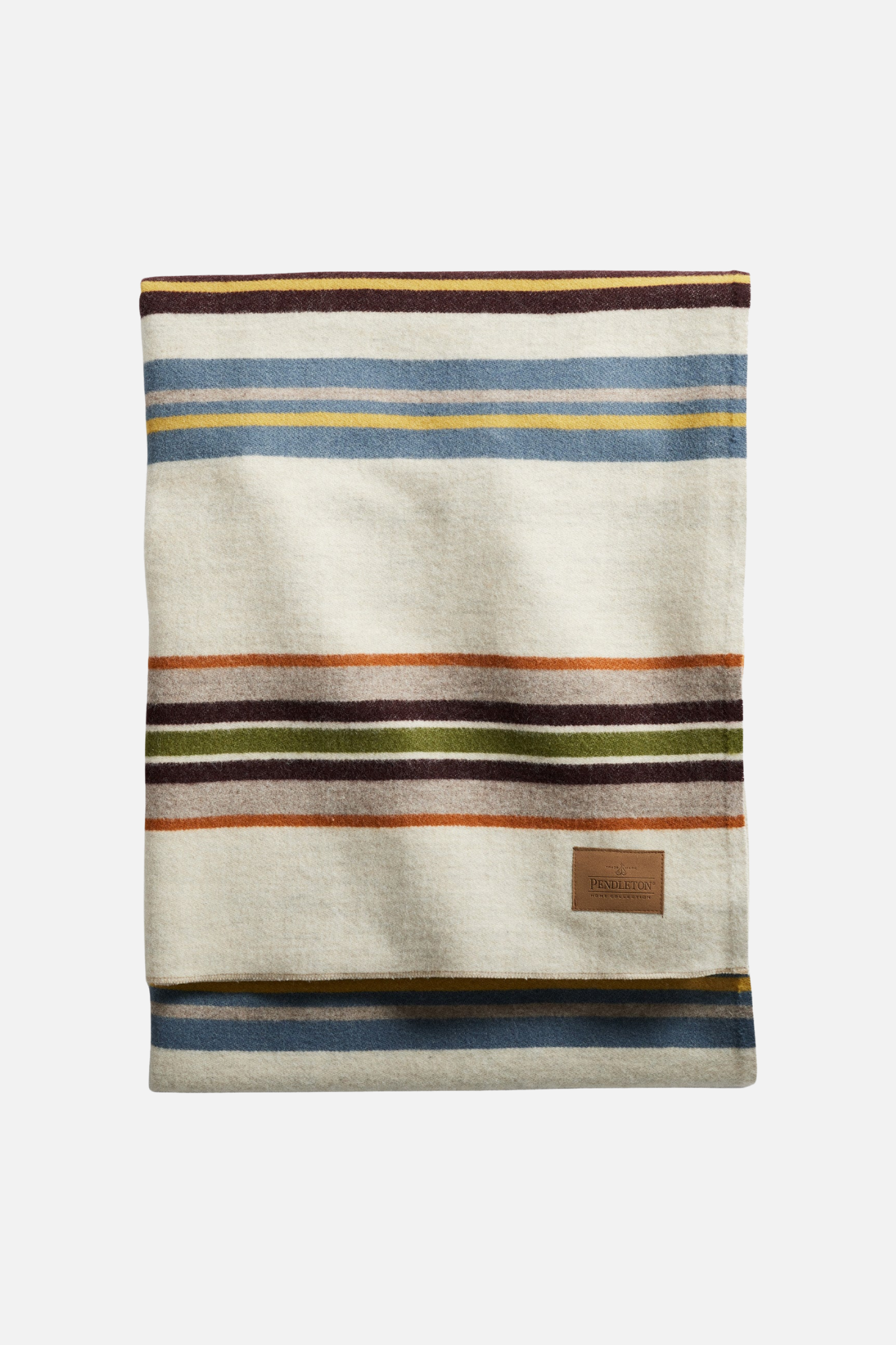 Bridger Stripe Throw Ivory