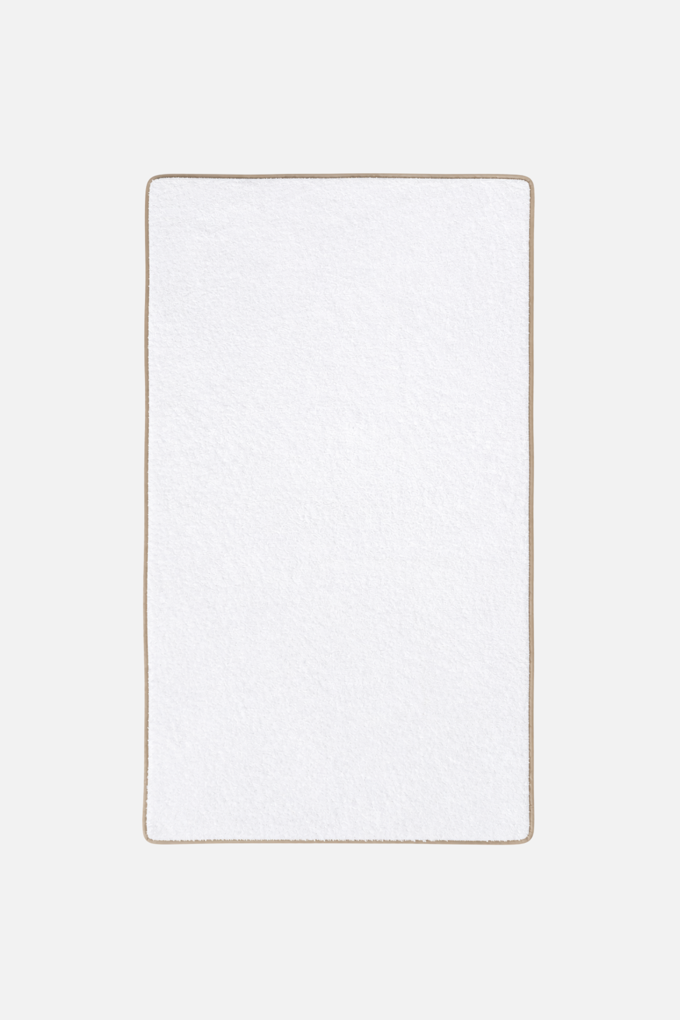 Cairo | Plush Cotton Luxury Bath Series, White/Linen Towel Matouk