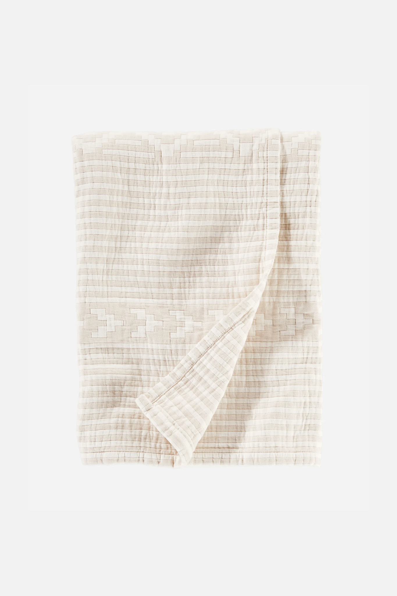 PRE-ORDER Ganado Organic Cotton Matelasse Coverlet