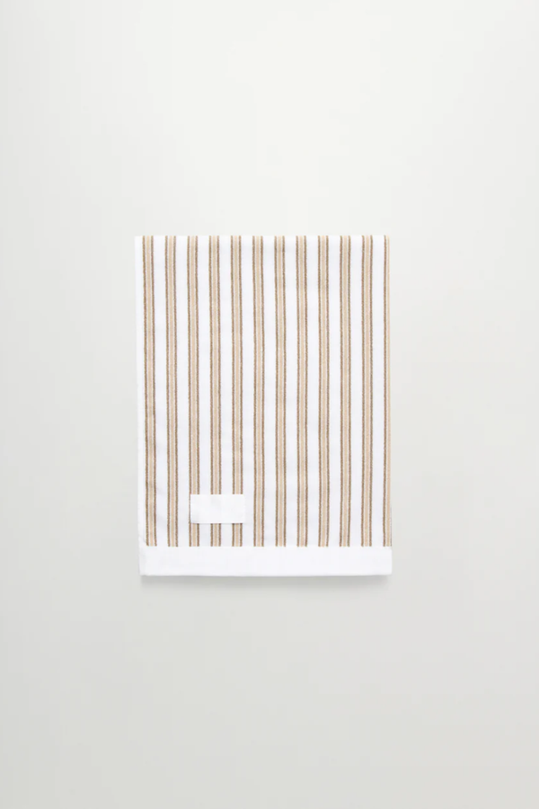 Wall St Towel Series Stripe Light Beige (Pre-Order) Towel Series Magniberg