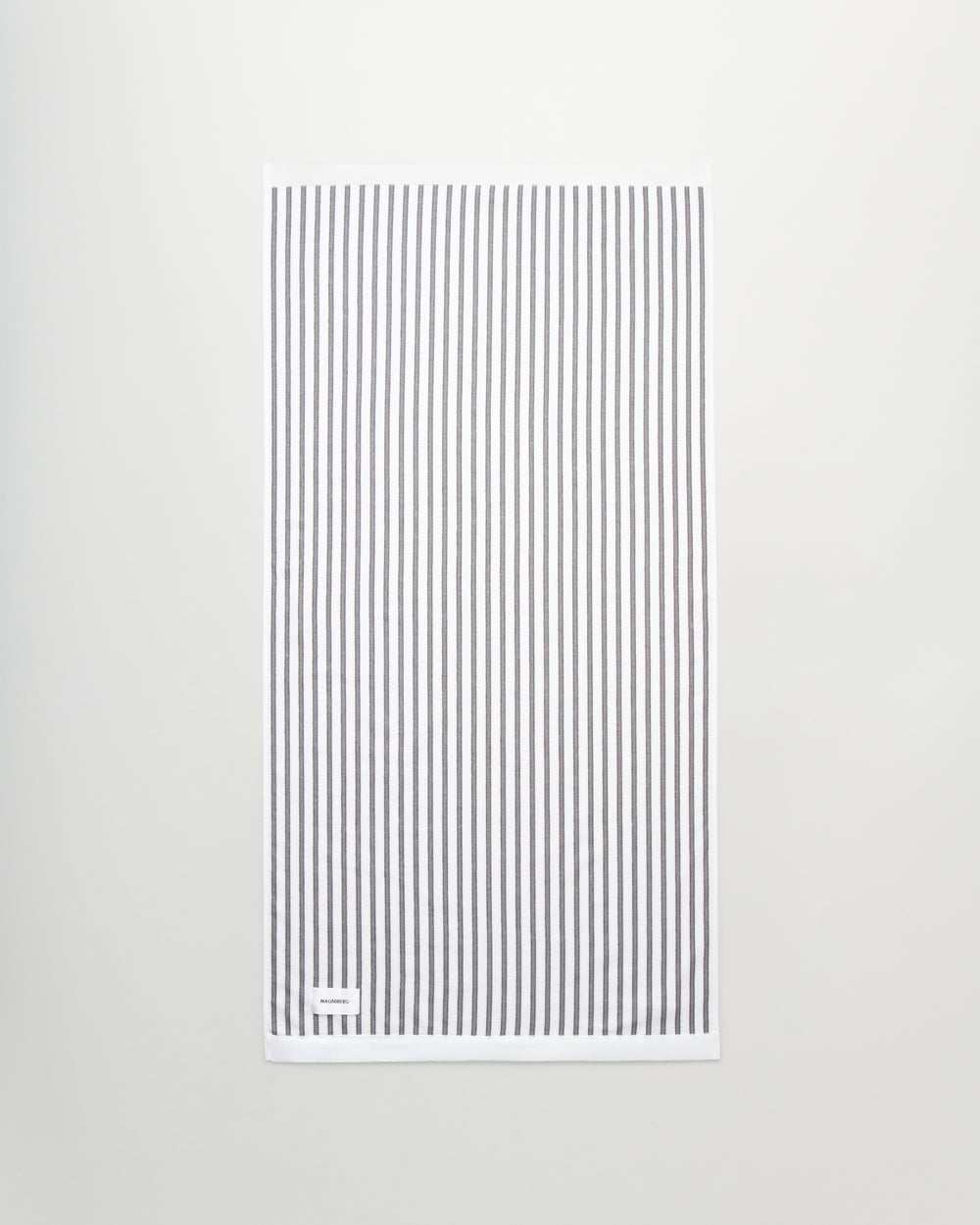Wall St Towel Series Stripe Grey Towel Series Magniberg