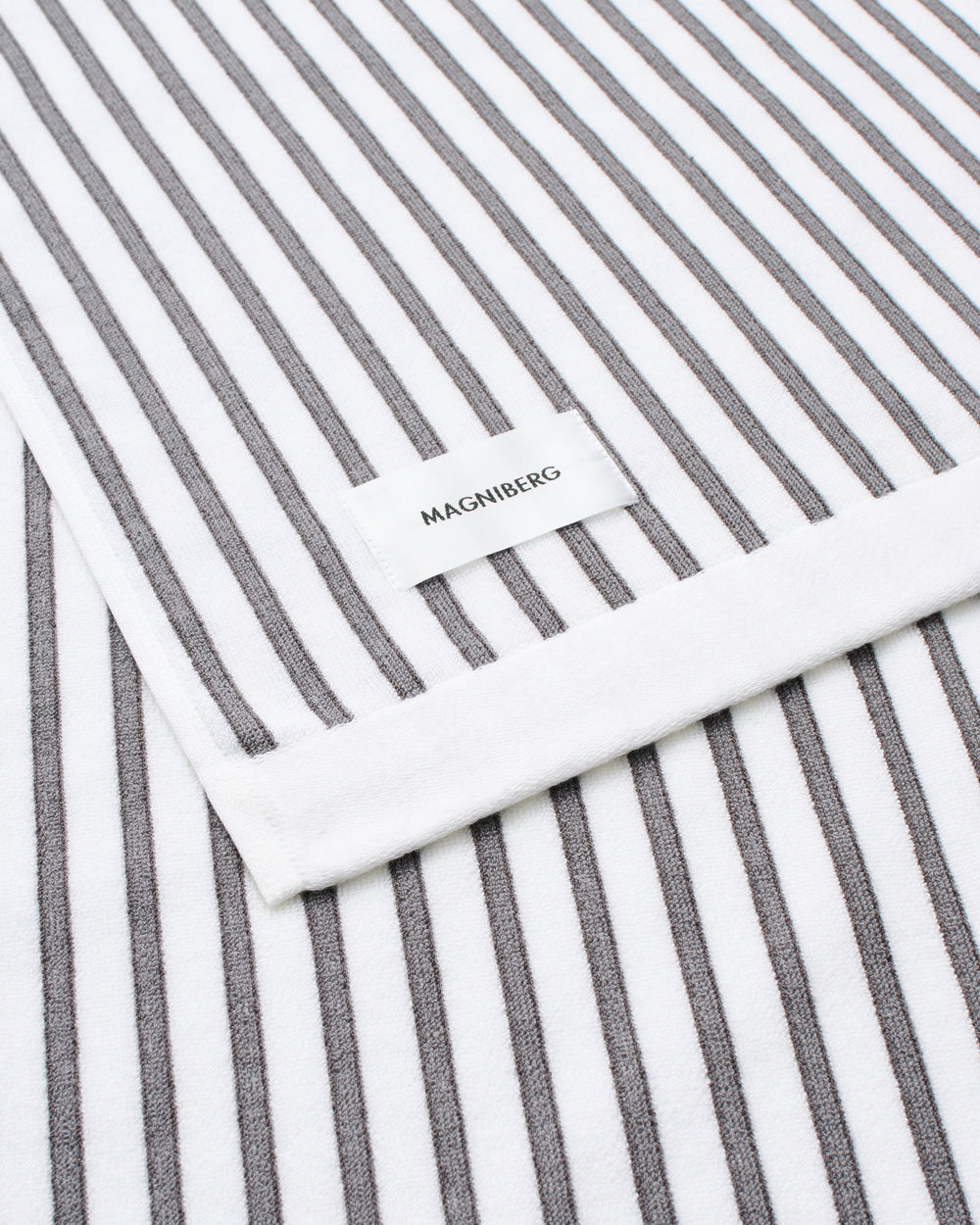 Wall St Towel Series Stripe Grey Towel Series Magniberg