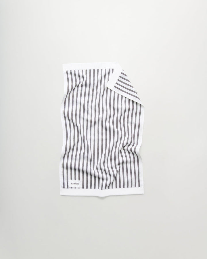 Wall St Towel Series Stripe Grey Towel Series Magniberg