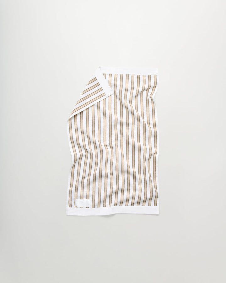 Wall St Towel Series Stripe Light Beige Towel Series Magniberg