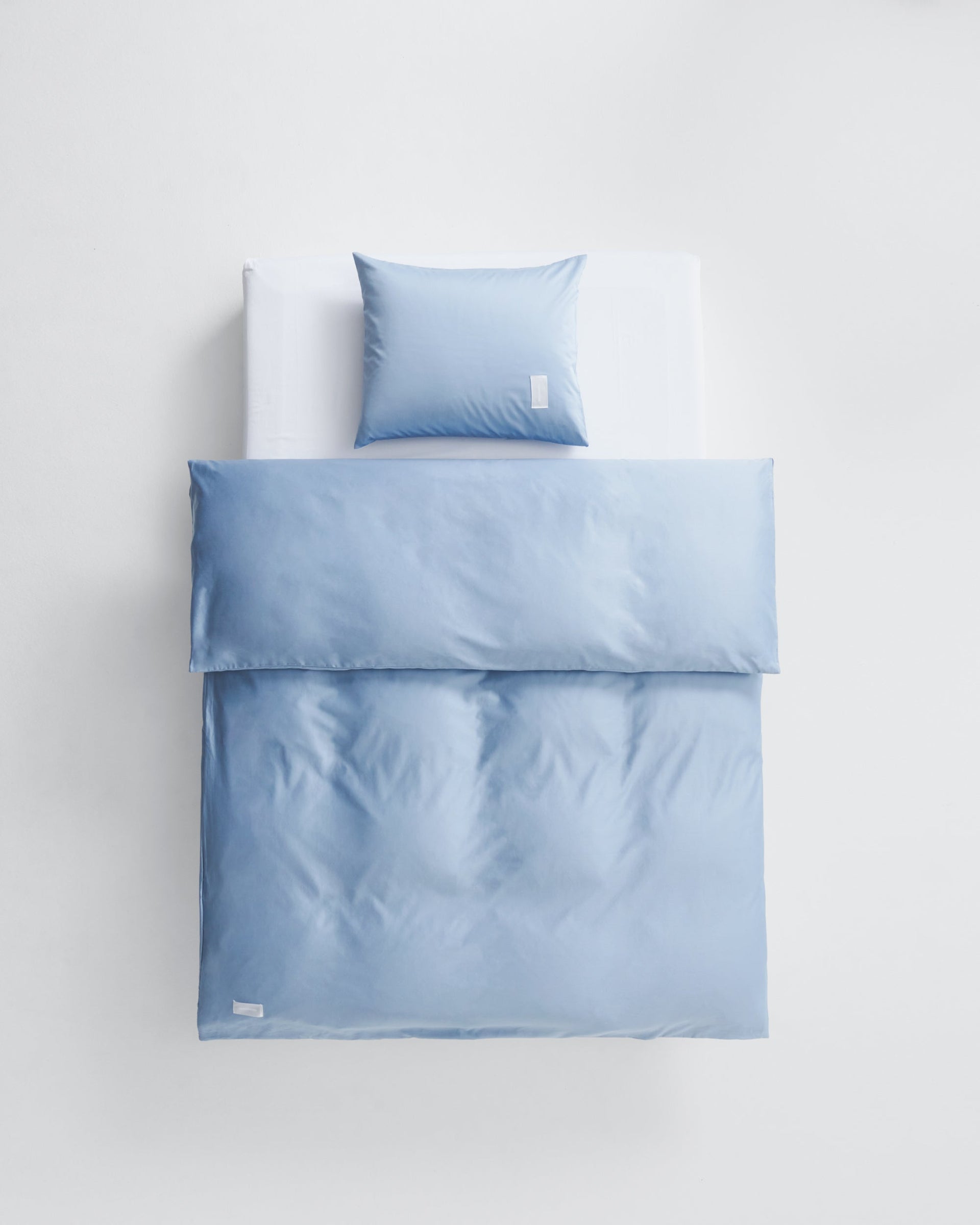 Pure Sateen Haze Blue Duvet Cover Magniberg
