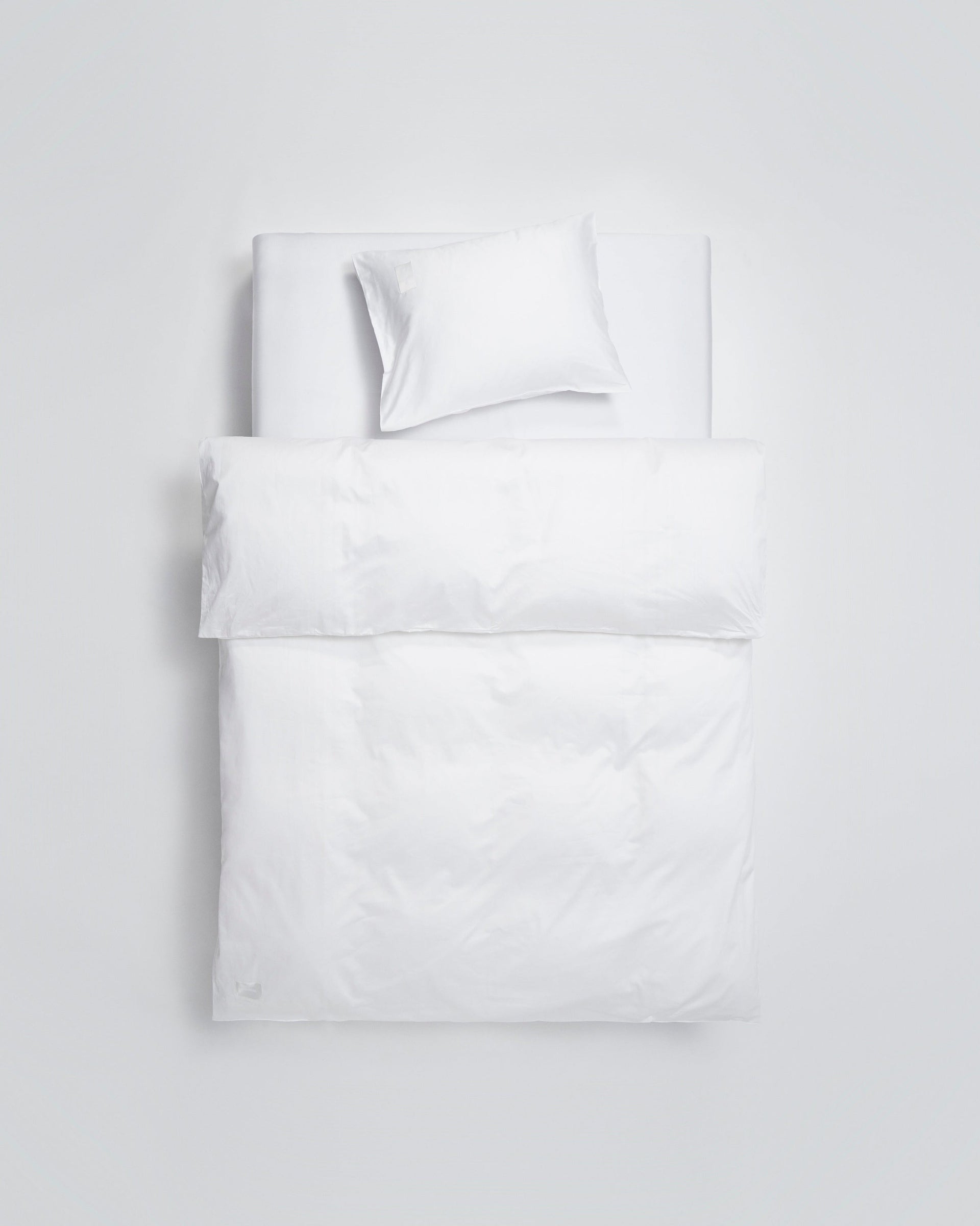 Pure Sateen White Duvet Cover Magniberg