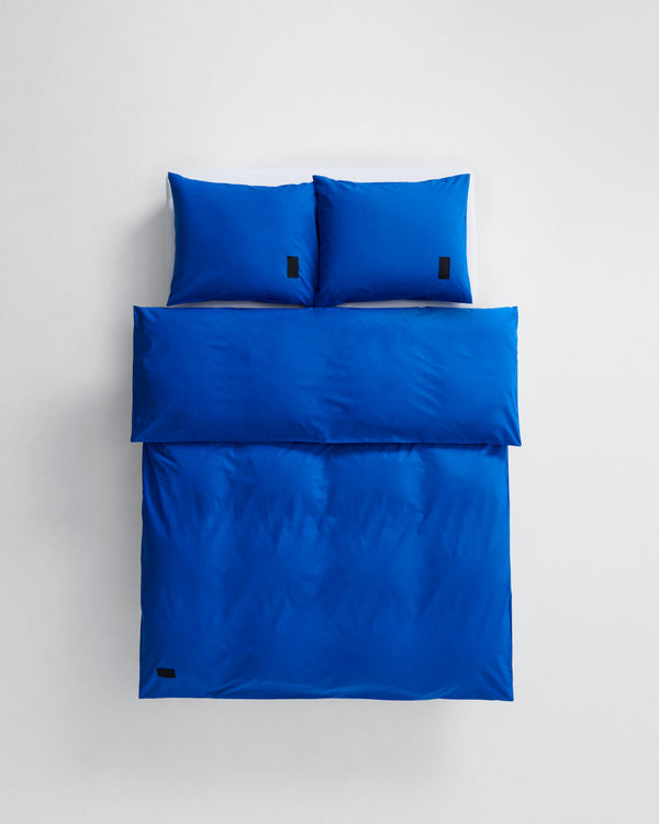 Pure Poplin Pillowcase Italian Blue Pillowcase Magniberg