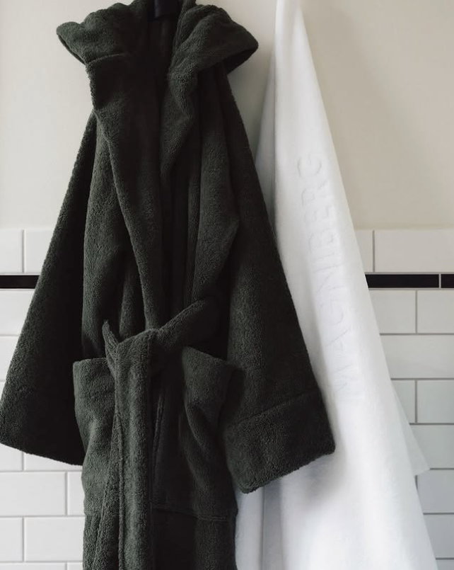 Gelato Bathrobe Olive Green