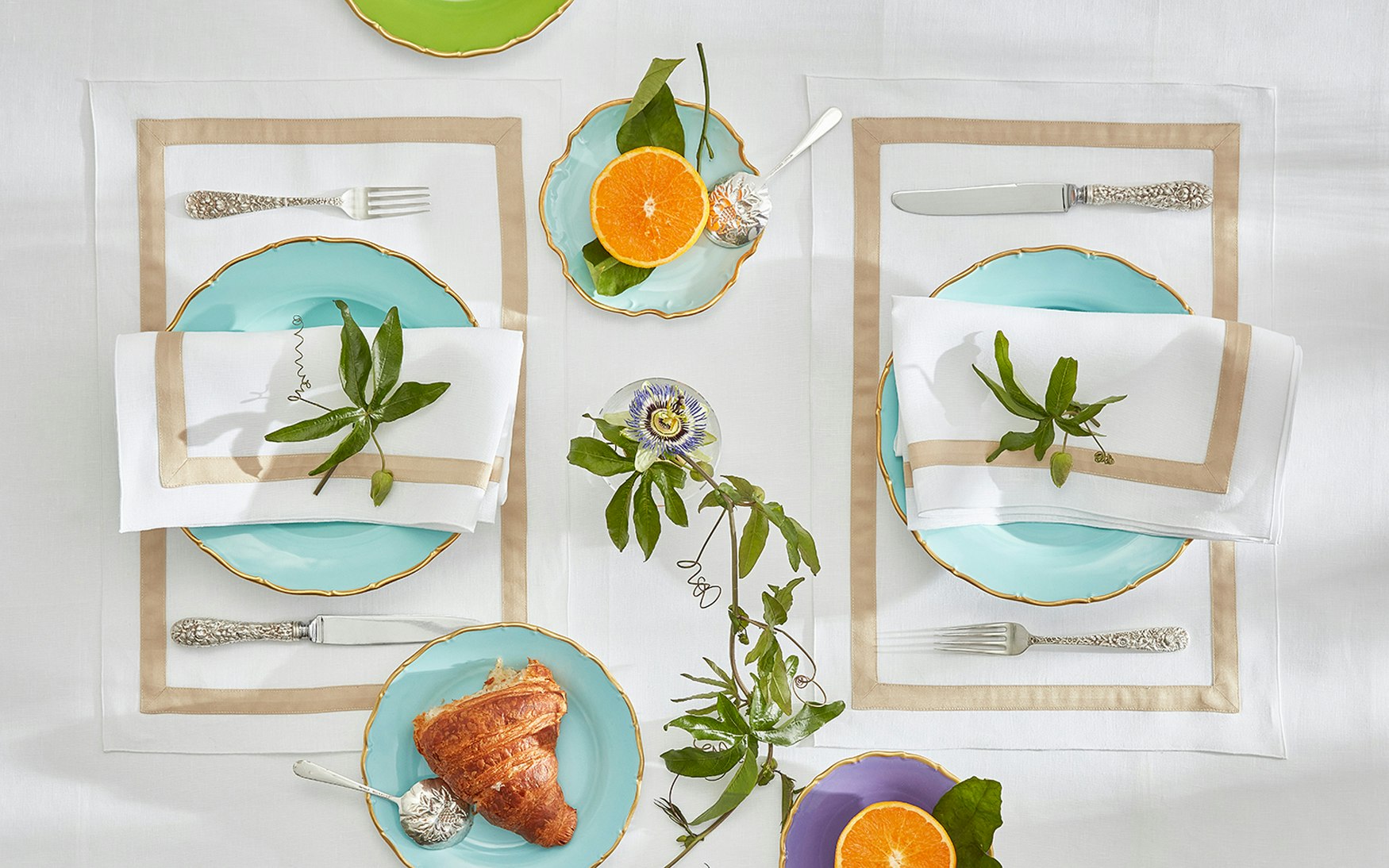 Lowell Napkin Steel Blue