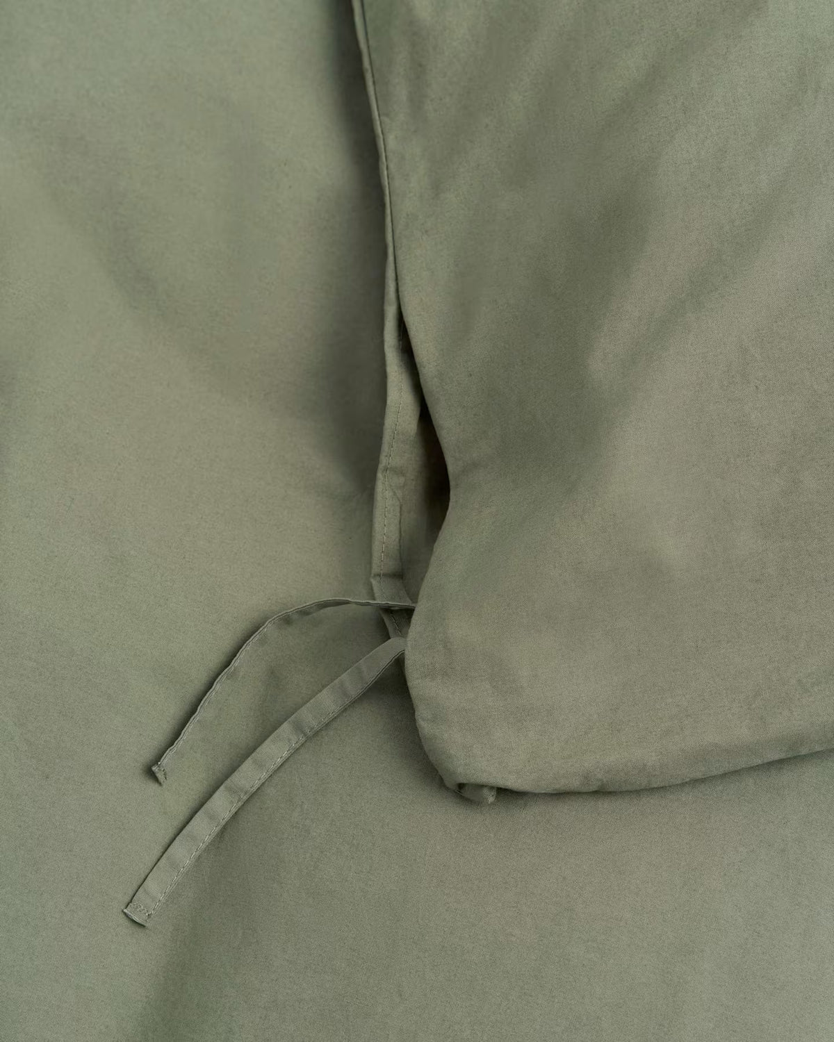 Percale Bedding Collection Olive Green Tekla
