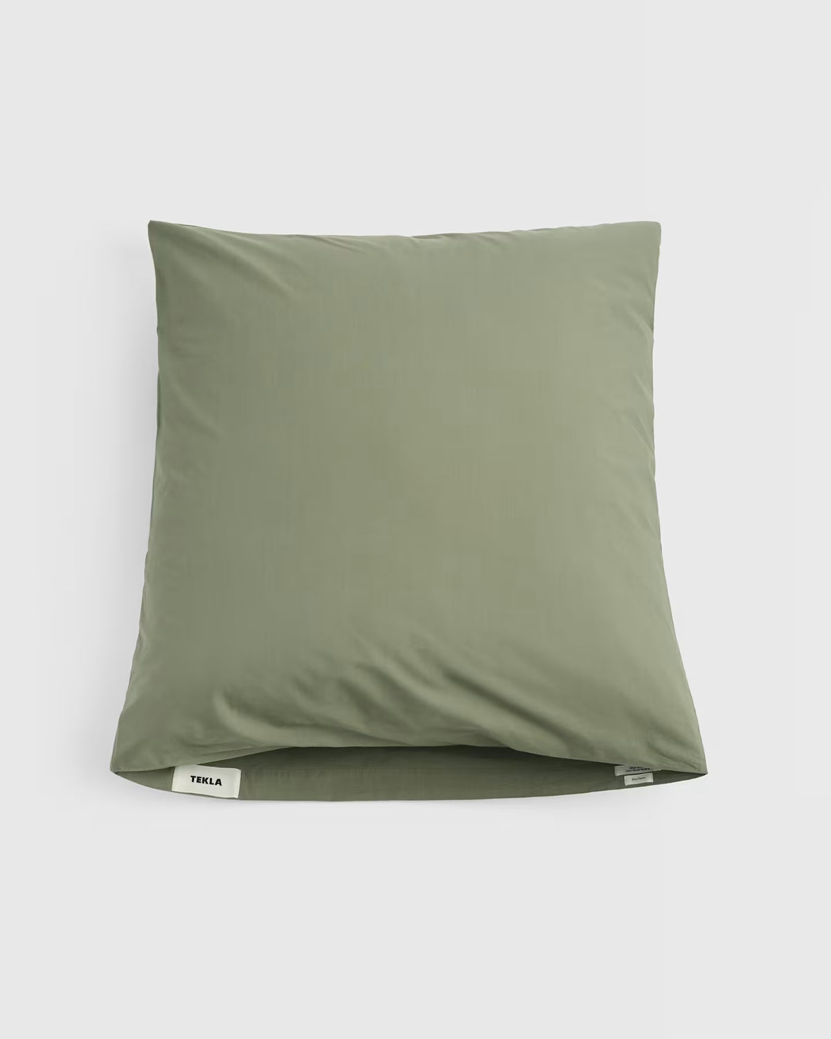 Percale Bedding Collection Olive Green Tekla