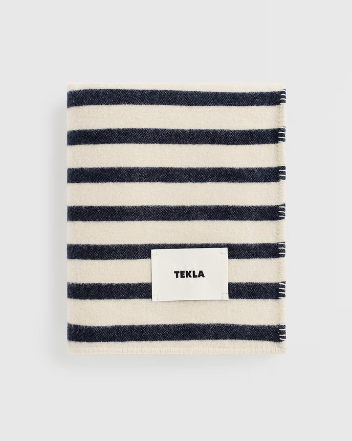 Lambswool Blanket Magpie Stripes Tekla
