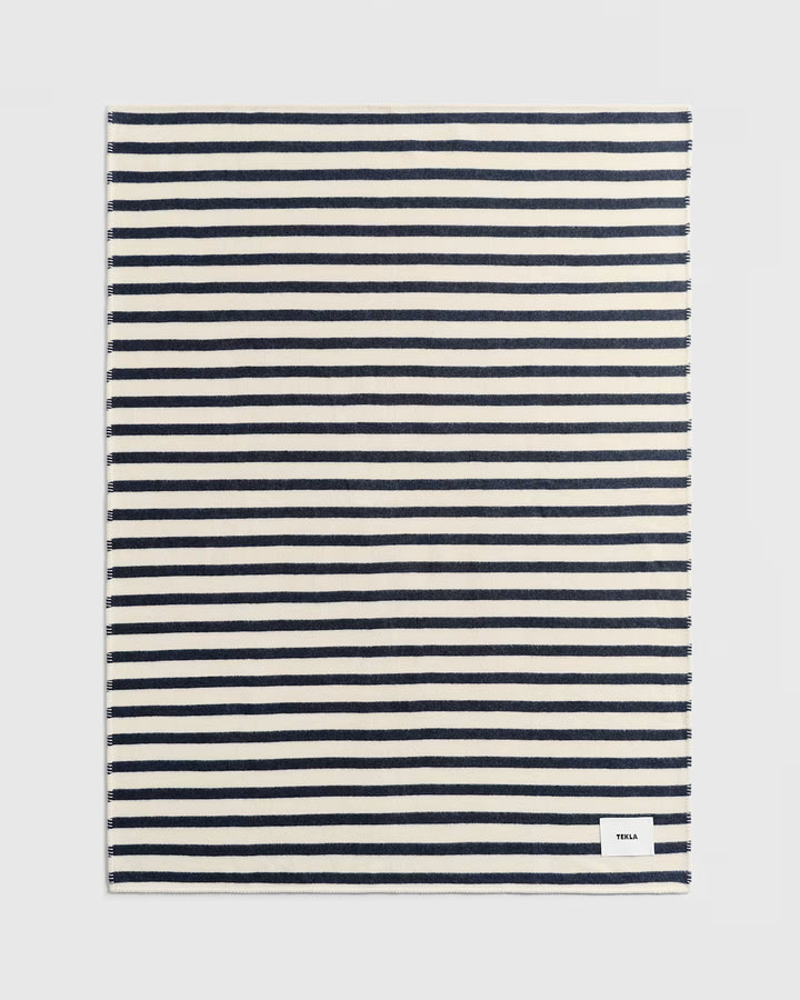 Lambswool Blanket Magpie Stripes Tekla