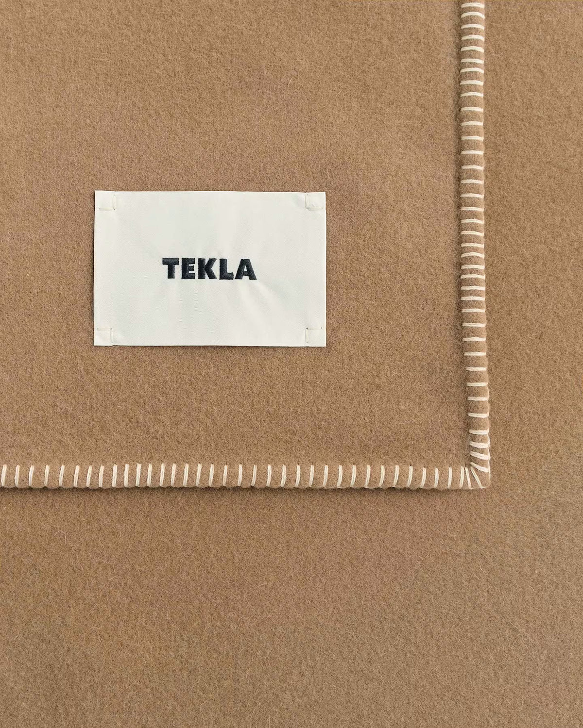 Lambswool Blanket Oak Tekla