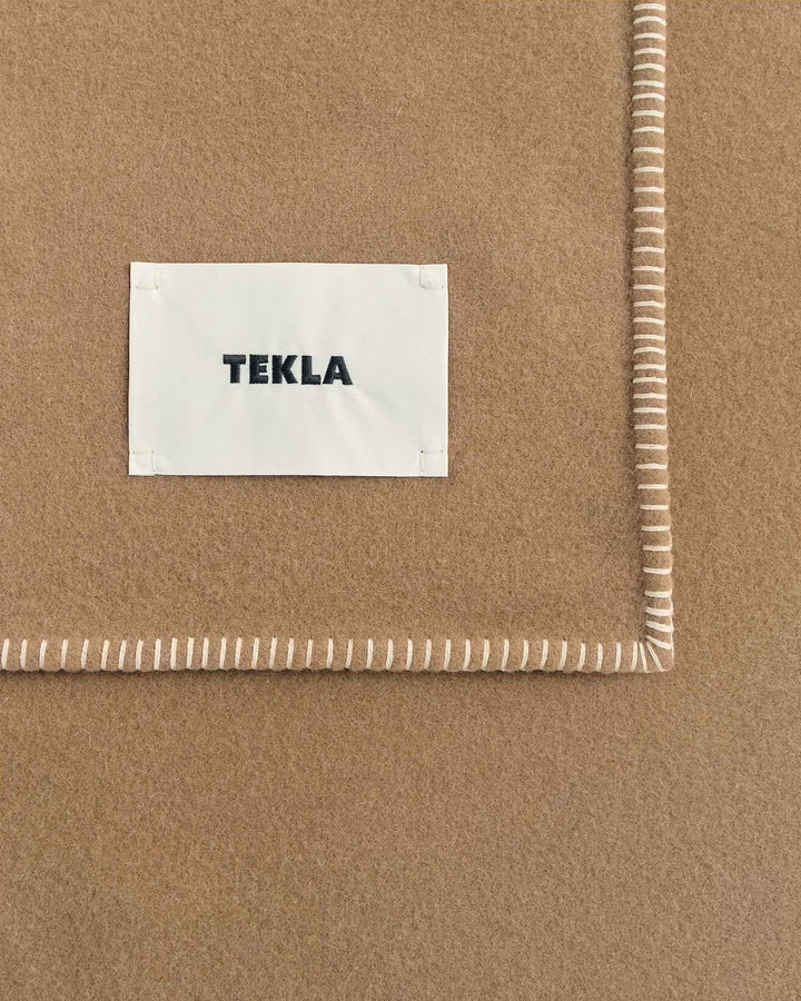 Lambswool Blanket Oak Tekla
