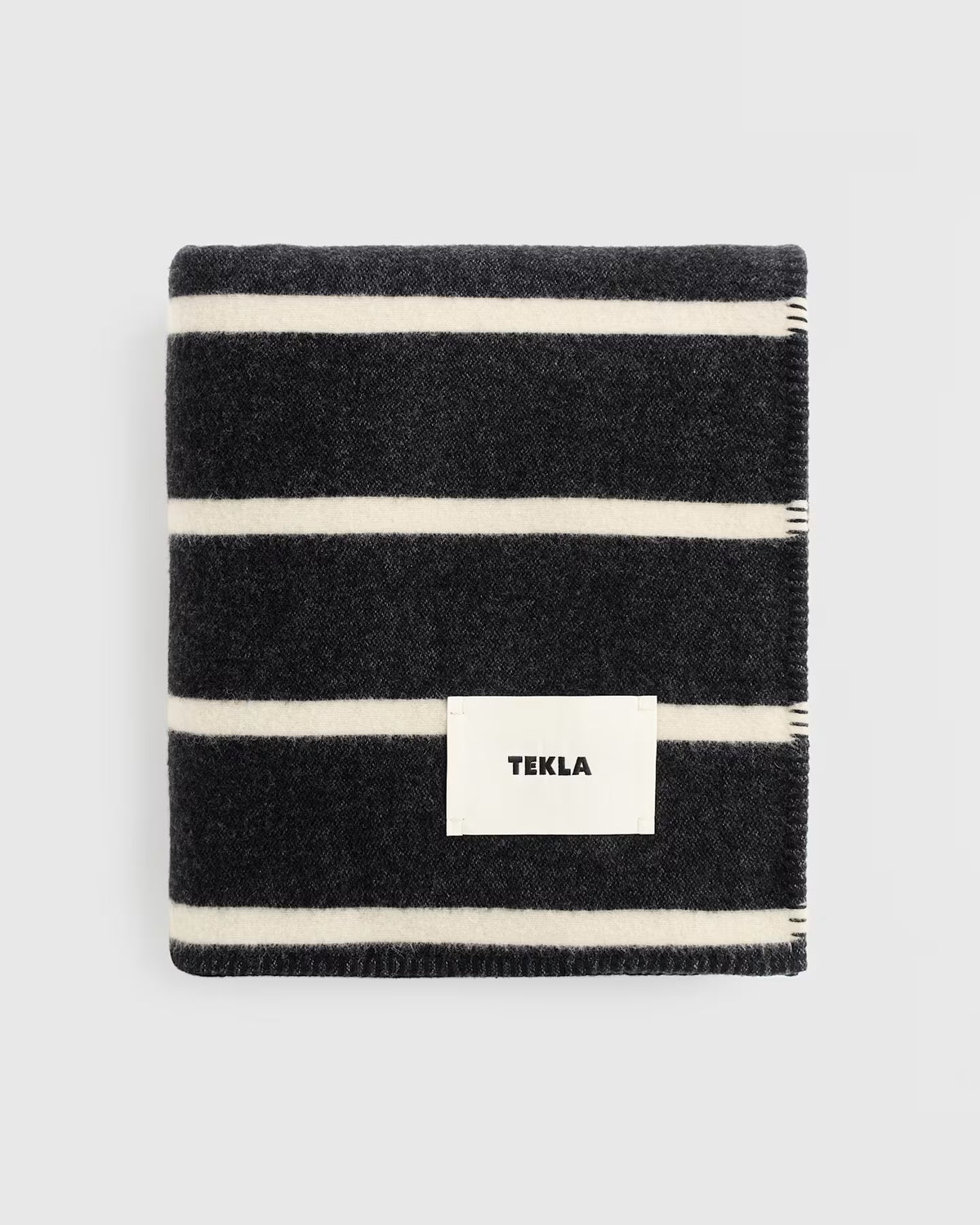 Lambswool Blanket Starling Stripes Tekla