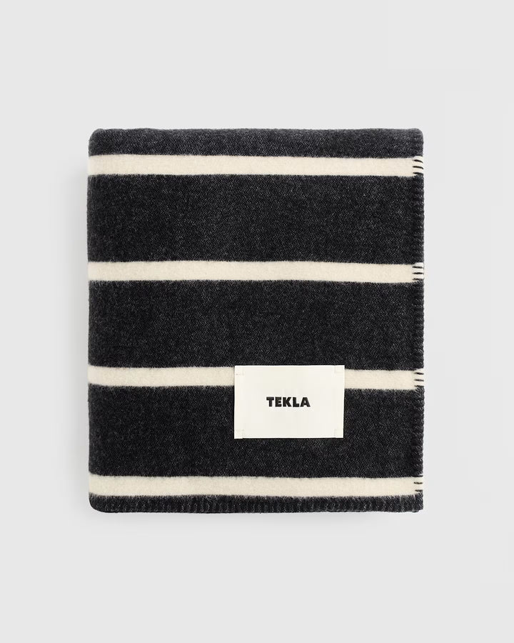 Lambswool Blanket Starling Stripes Tekla