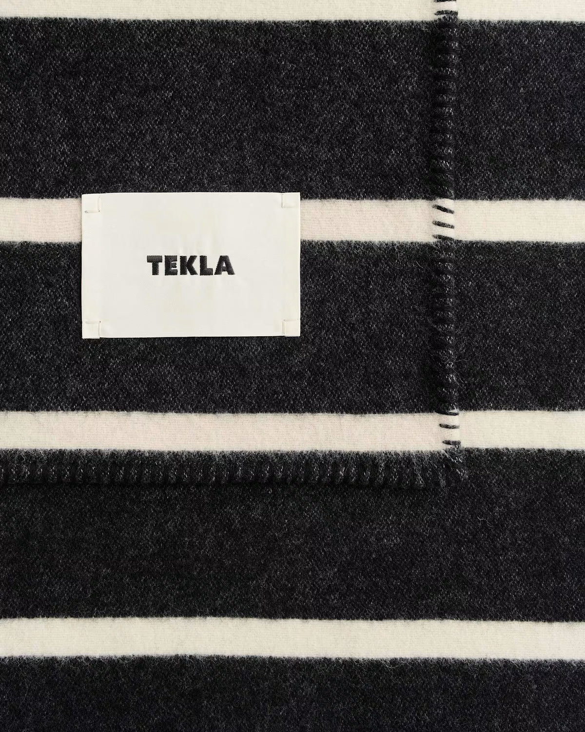 Lambswool Blanket Starling Stripes Tekla