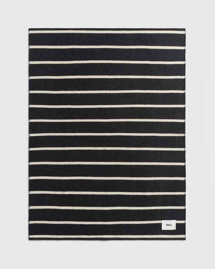 Lambswool Blanket Starling Stripes Tekla