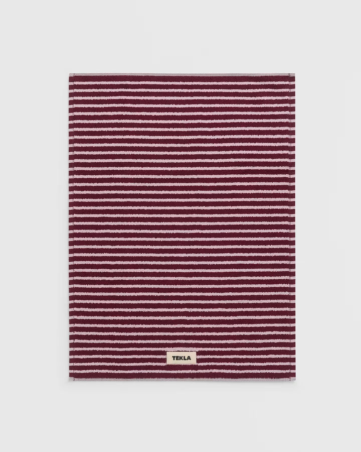 Bath Mat Red & Rose Tekla
