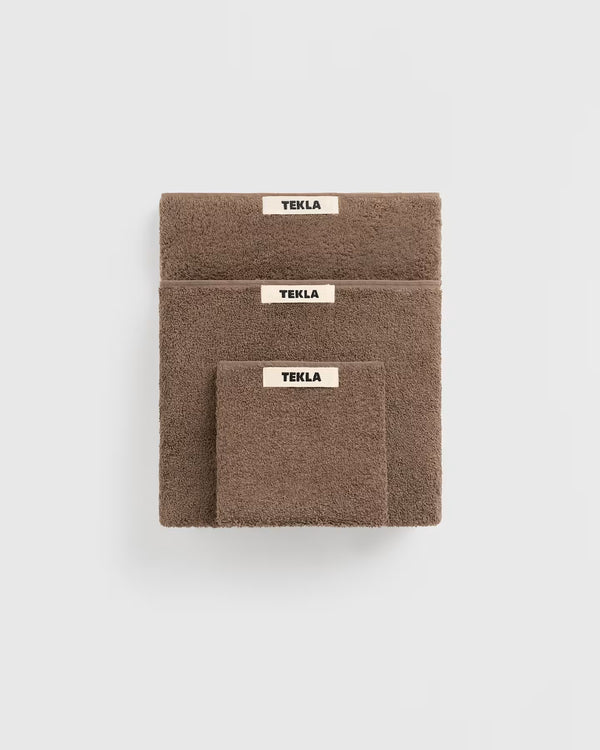 Towel Collection Kodiak Brown Tekla