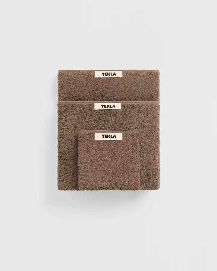 Towel Collection Kodiak Brown Tekla
