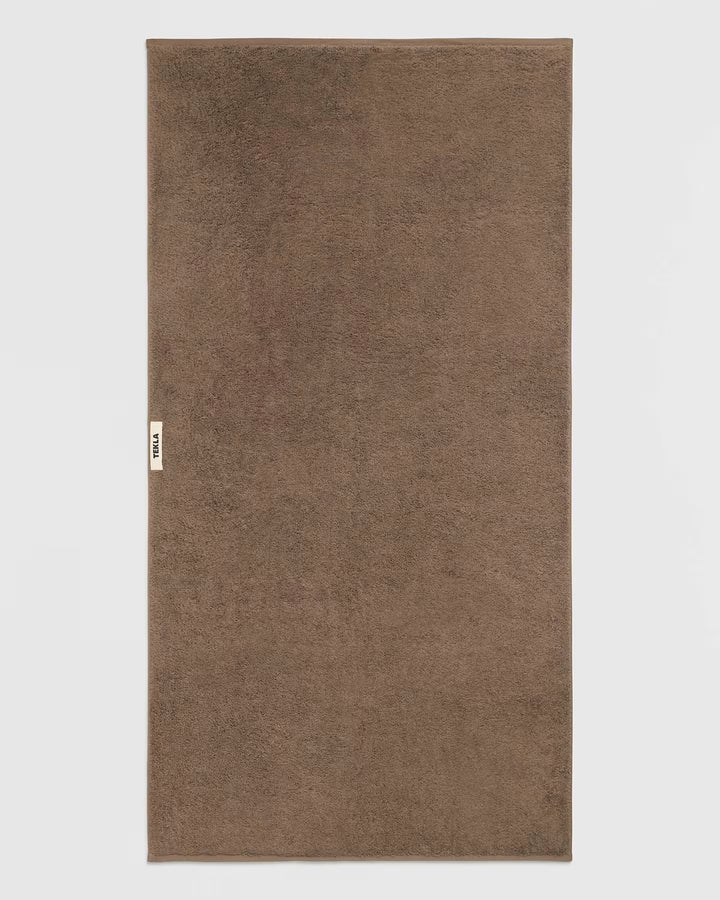 Towel Collection Kodiak Brown Tekla