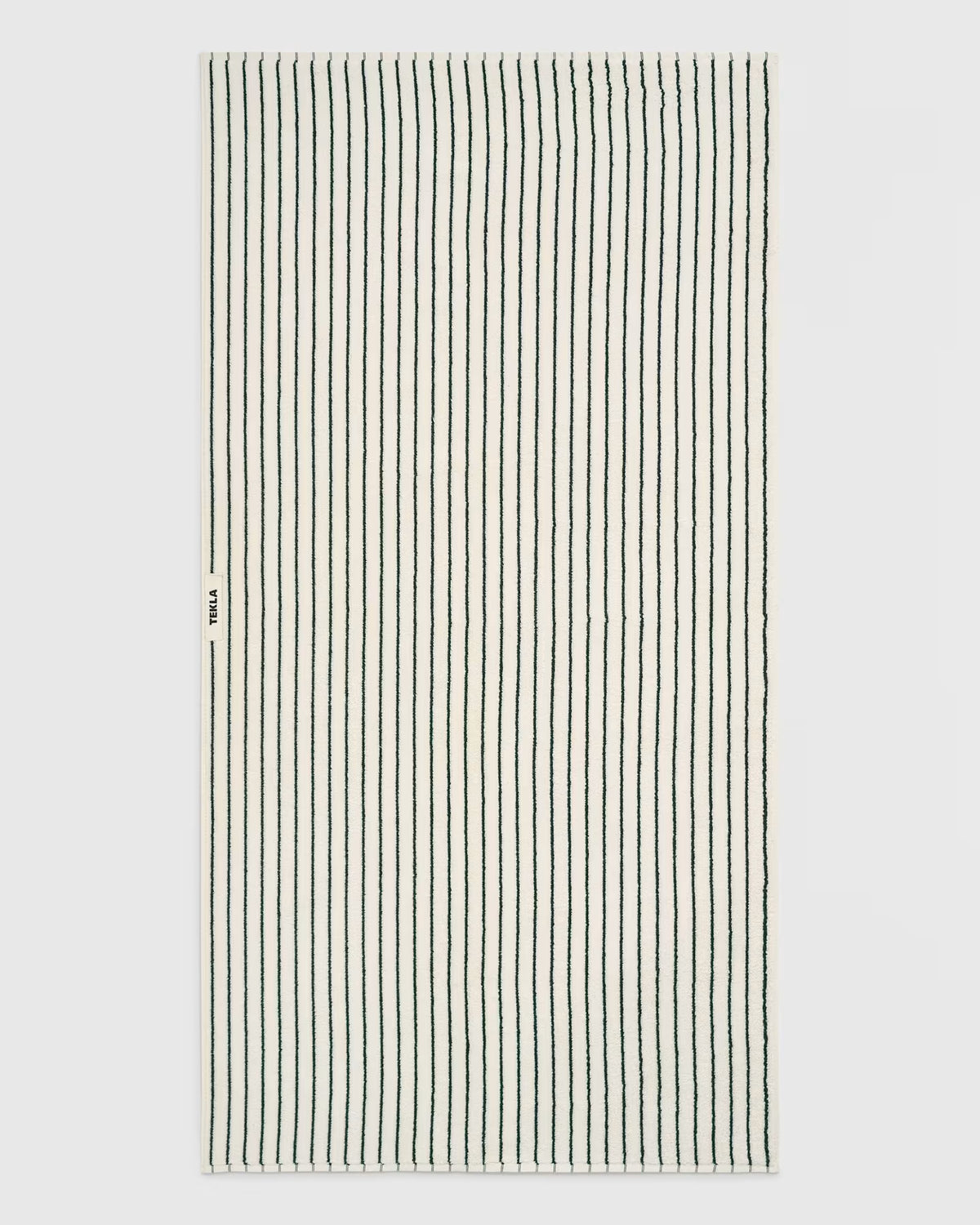 Striped Towel Collection Racing Green Tekla