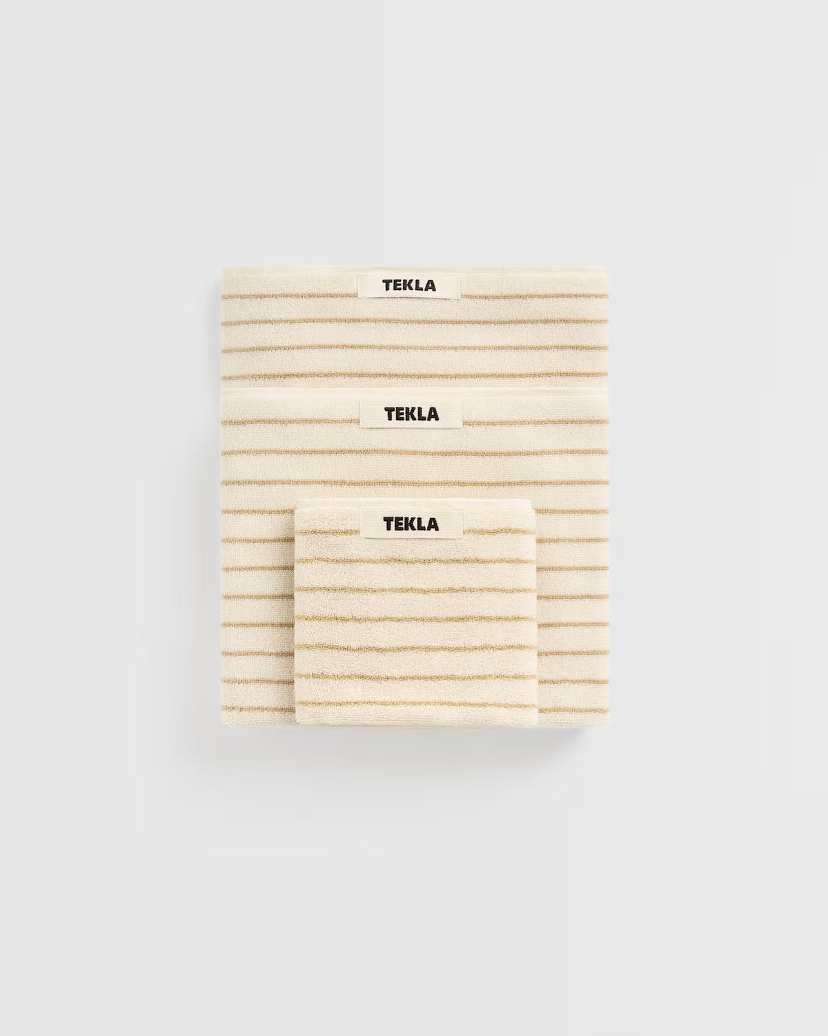 Striped Towel Collection Sienna Stripes Tekla