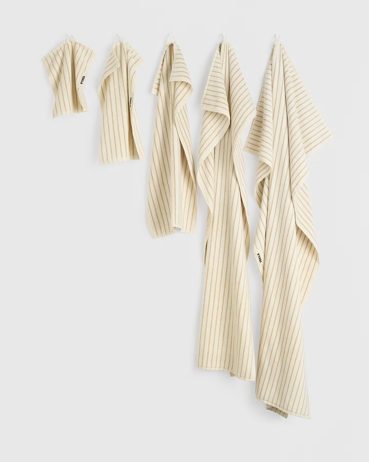 Striped Towel Collection Sienna Stripes Tekla