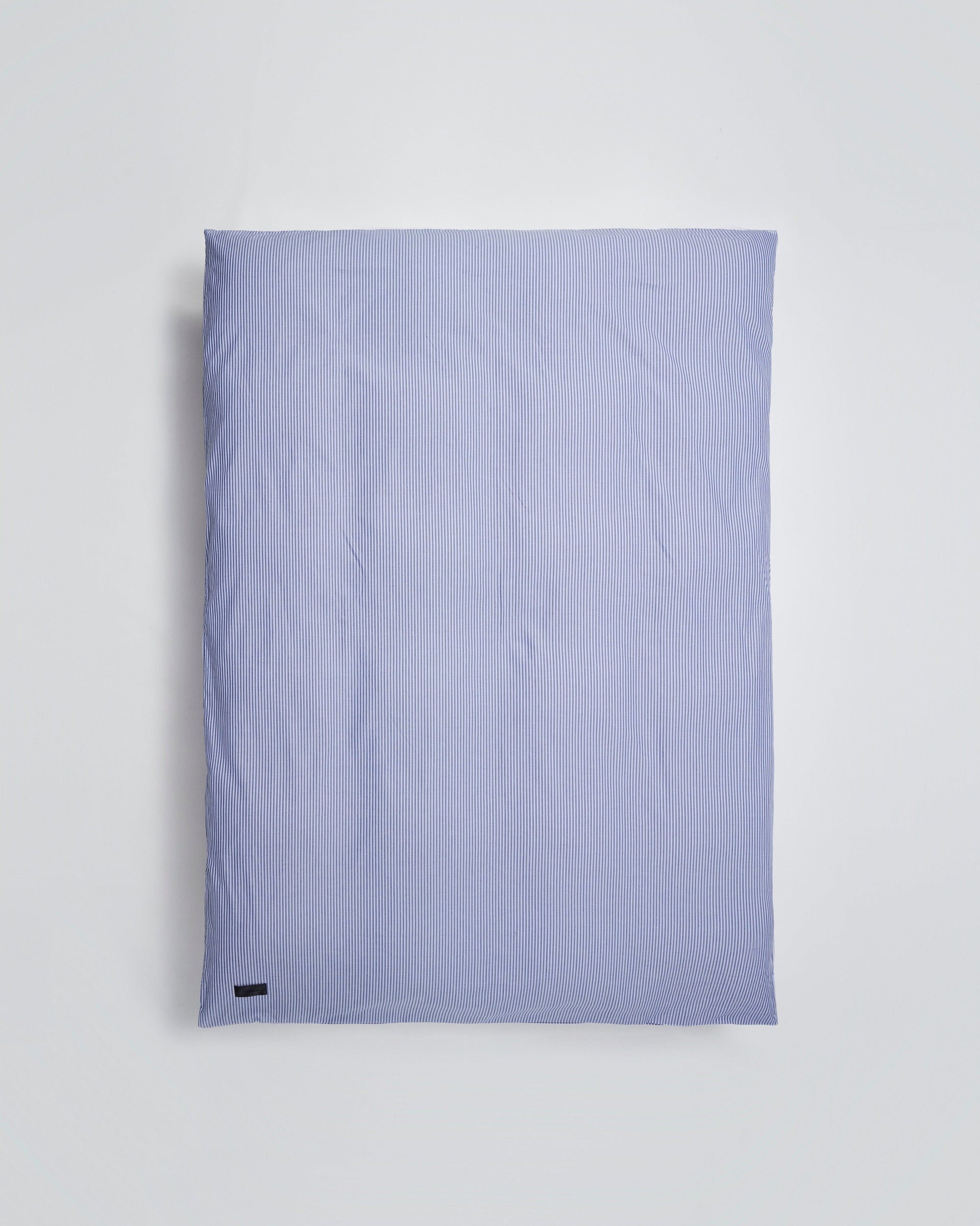 Wall Street Oxford Stripe Dark Blue Duvet Cover Magniberg