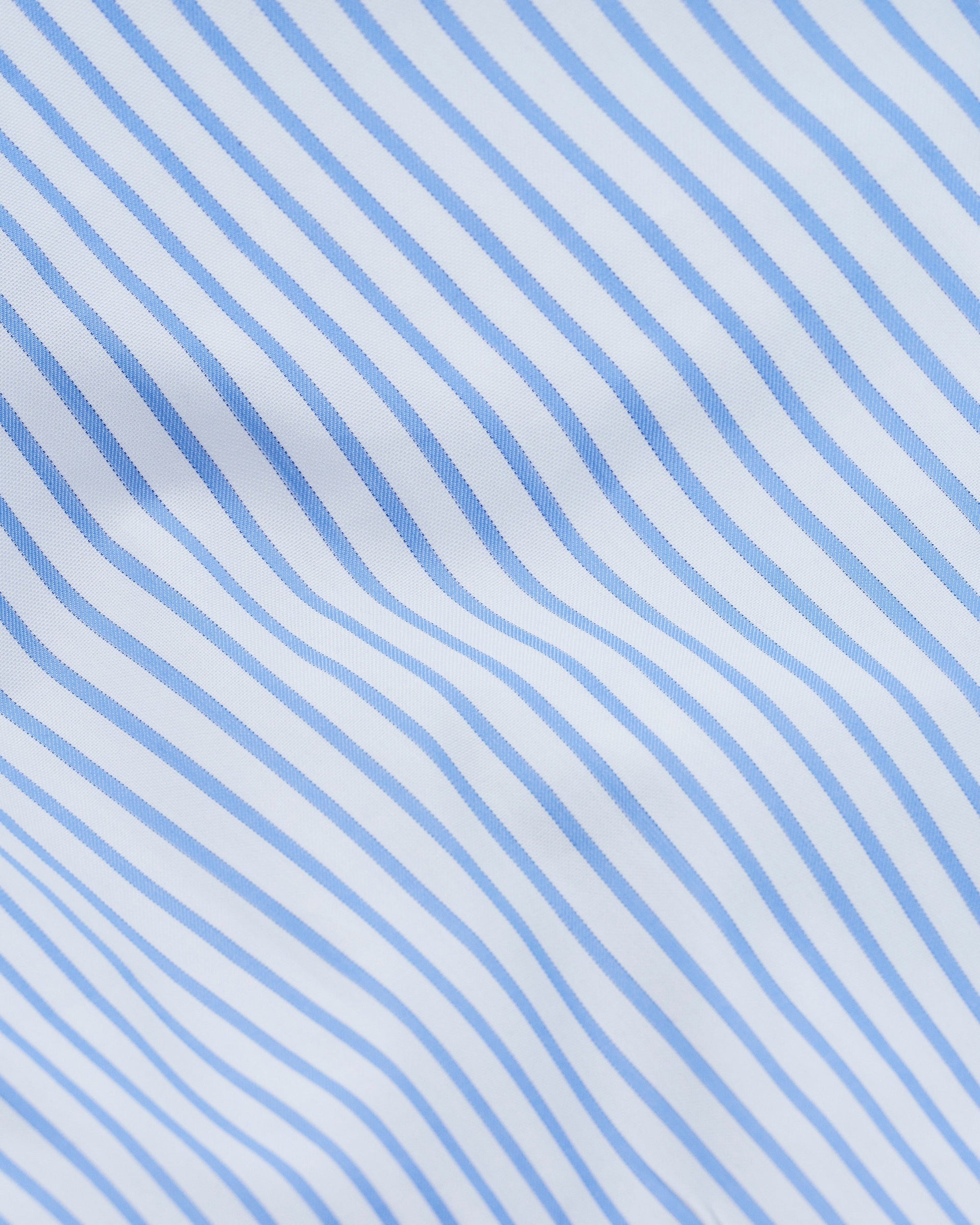 Wall Street Oxford Stripe White Duvet Cover Magniberg