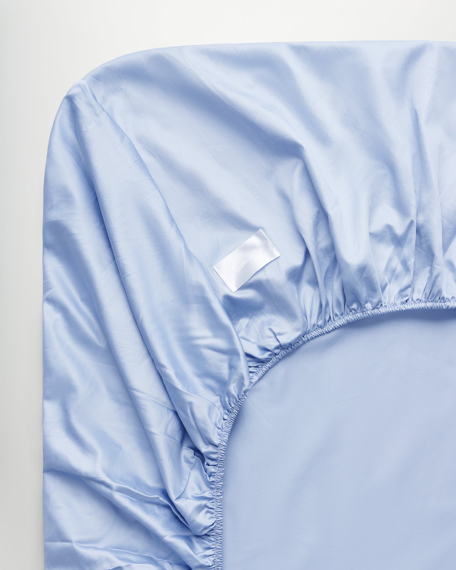 Pure Sateen Haze Blue Duvet Cover Magniberg