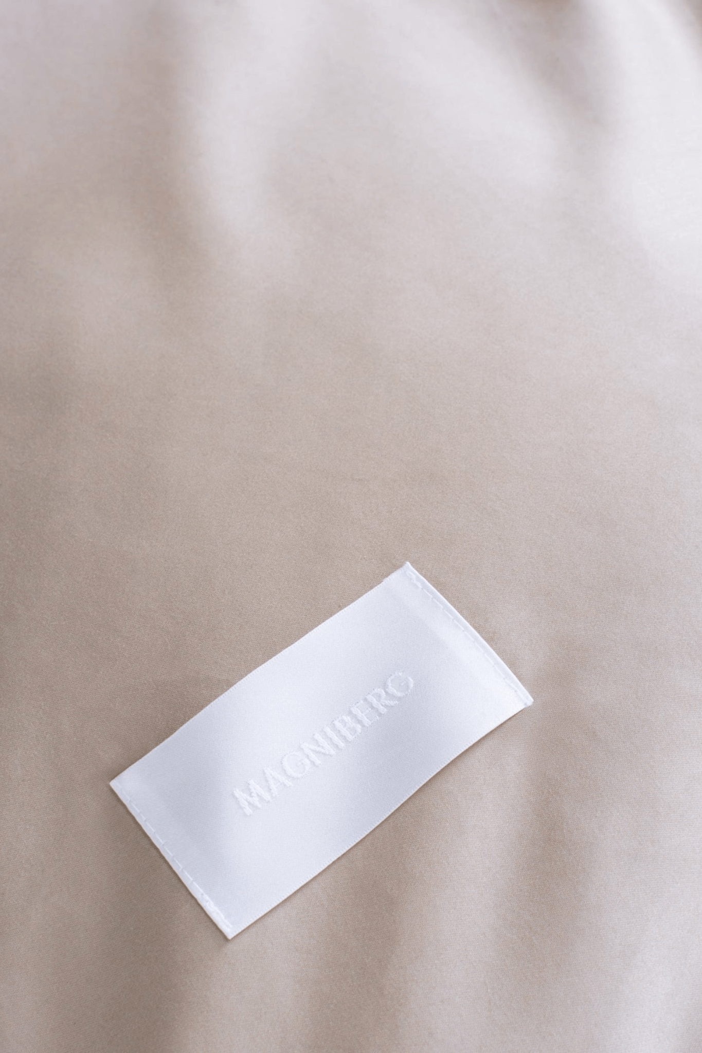 Magniberg Mother Duvet Cover in Clay with white Magniberg label